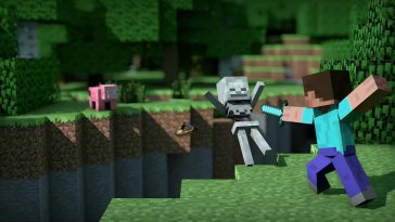 minecraft - a long journey live wallpaper