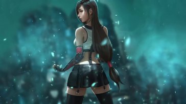 tifa lockhart - final fantasy vii remake live wallpaper