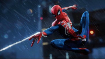 spiderman's pose reflects his character live wallpaper