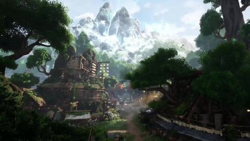 the village - kena bridge of spirits live wallpaper