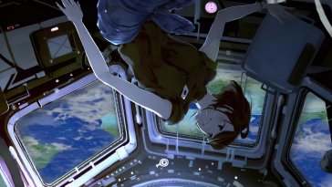 voyager girl in space live wallpaper