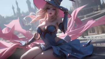 dark magician girl (yu-gi-oh!) live wallpaper