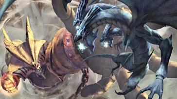 exodia vs blue-eyes ultimate dragon (yugioh!) live wallpaper