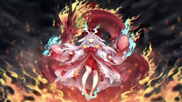 kurikara divincarnate yu-gi-oh! live wallpaper