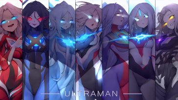 ultraman tiga girls live wallpaper