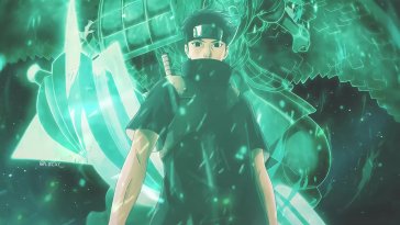 shisui uchiha green aura live wallpaper
