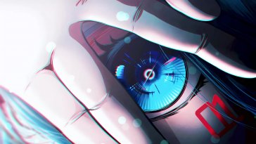 hatsune miku cyber eye live wallpaper