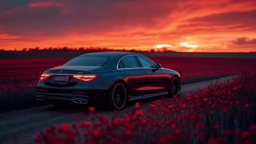 mercedes s-class live wallpaper