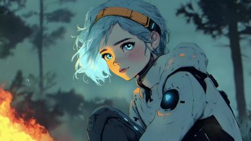 through the ember night live wallpaper
