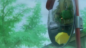 rainy street mirror live wallpaper