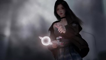 alone in the grey mist live wallpaper
