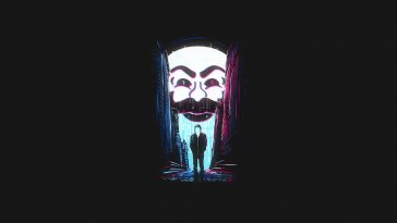 mr robot glitch live wallpaper