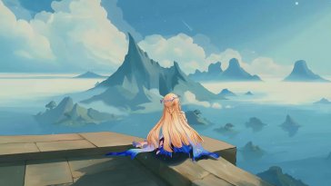 cartethyia beyond the clouds live wallpaper