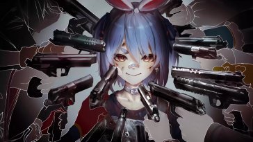 peko wick (usada pekora) live wallpaper