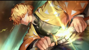 zenitsu storm of blades live wallpaper