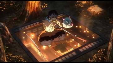 inosuke hashibira - wild instincts awake live wallpaper
