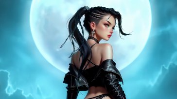 nocturnal beauty live wallpaper