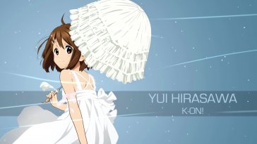 yui hirasawa (k-on!) live wallpaper