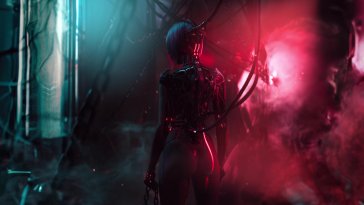 wired in scarlet mist live wallpaper