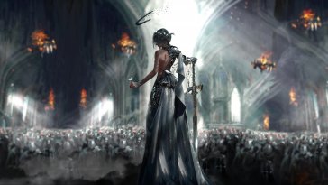 queen of ashen light live wallpaper