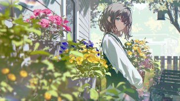 garden of quiet days live wallpaper