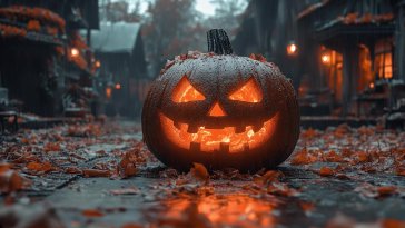 spooky halloween pumpkin live wallpaper