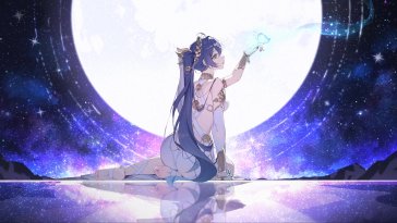iuno beneath the silver moon live wallpaper