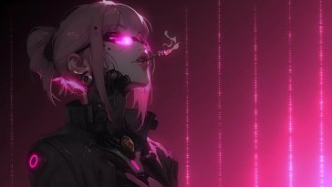 daughter of the cyber eclipse live wallpaper