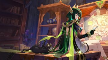 nefer - genshin impact live wallpaper