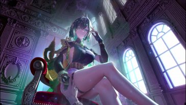 nefer - queen of silent power live wallpaper