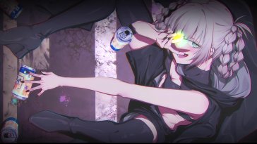 nazuna laughing in the dark live wallpaper