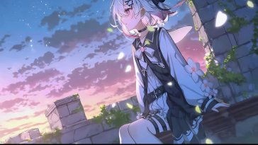 sakuraba emma (magical girl's witch trial) live wallpaper