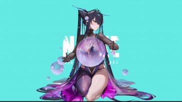 little mermaid (siren) - nikke live wallpaper