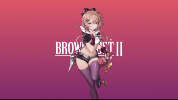 righteous raider girl bernie - brown dust 2 live wallpaper