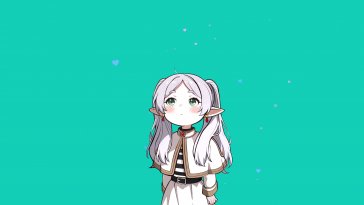 confused frieren live wallpaper