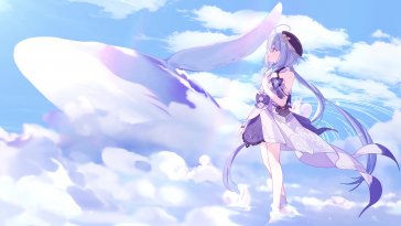 griseo - clouds and whale live wallpaper