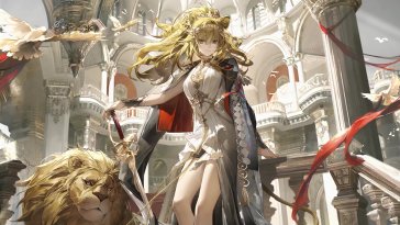 vina victoria (arknights terra) live wallpaper