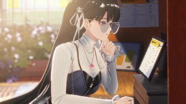 chisa quiet workspace live wallpaper