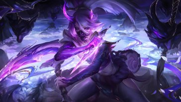 akali - lotus in shadow live wallpaper