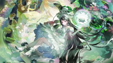 qingci lianhua zun (wuhua mixin) live wallpaper