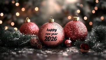 happy new year 2026 live wallpaper