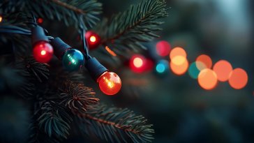 christmas lights live wallpaper