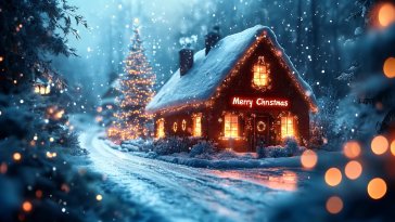 christmas night live wallpaper