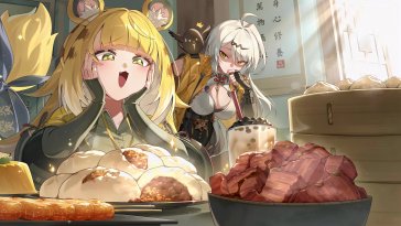 yi xuan and ju fufu live wallpaper