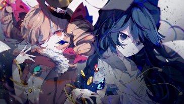 shion & joon yorigami (touhou project) live wallpaper