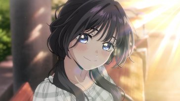 smiling waguri kaoruko live wallpaper