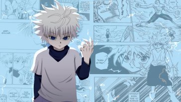 killua electric gaze live wallpaper