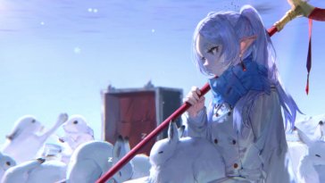 frieren snowbound serenity live wallpaper