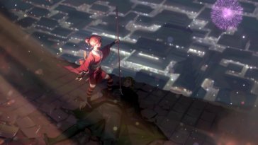 kagura vs abuto - gintama live wallpaper