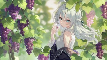 elaina among summer vines live wallpaper